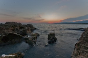 Закат на карибском море. La Boca, Куба