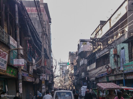 Улочка в Дели