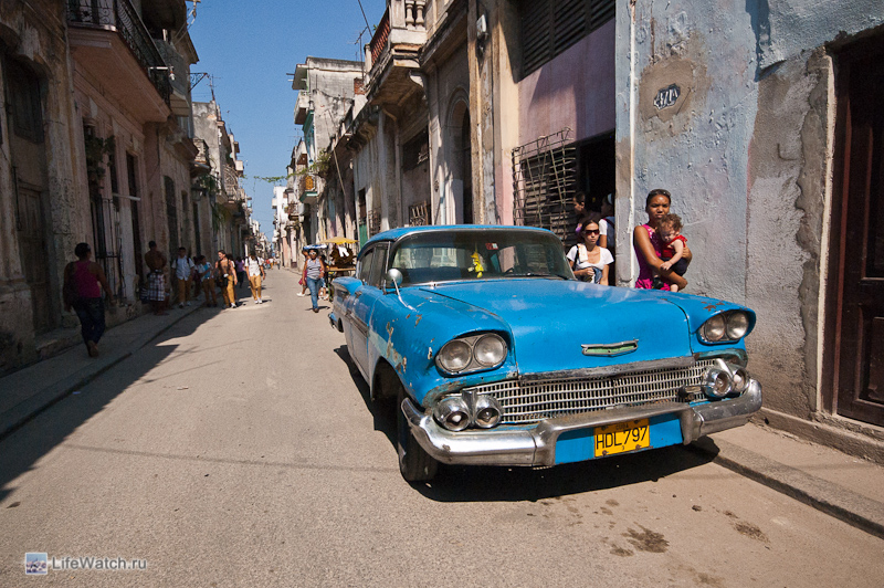 Кубинская улица и атмосфера старой Гаваны