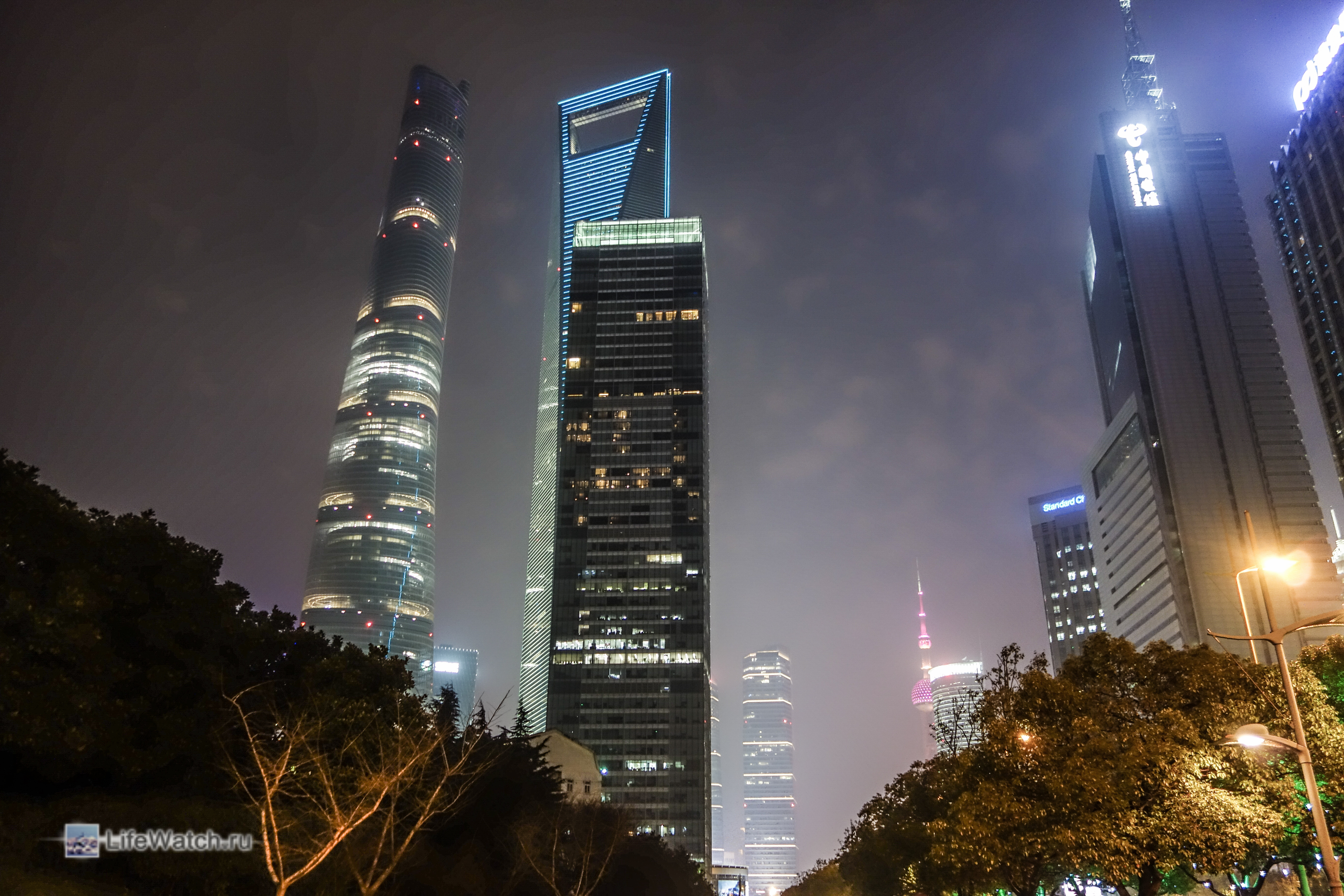 Shanghai tower, SWFC tower и 21st Century Tower